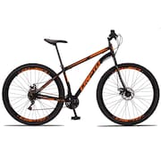 Bicicleta Aro 29 Aço Carbono 21v Cripto Freios A Disco Garfo