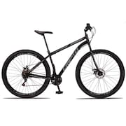 Bicicleta Aro 29 Aço Carbono 21v Cripto Freios A Disco Garfo