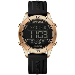 Relógio feminino esportivo tela Lcd digital pulseira silicone impermeavel 3atm