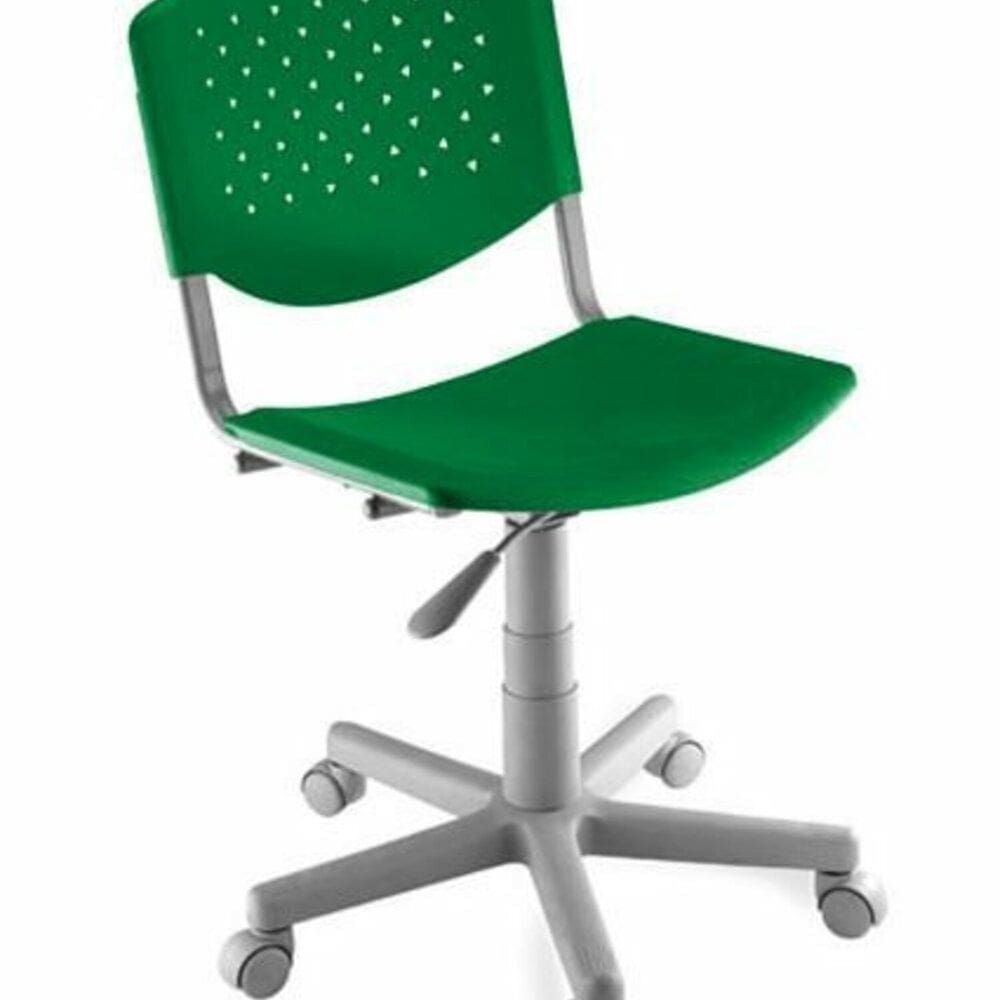Cadeira para Escritório Giratória Linha Atenas Verde