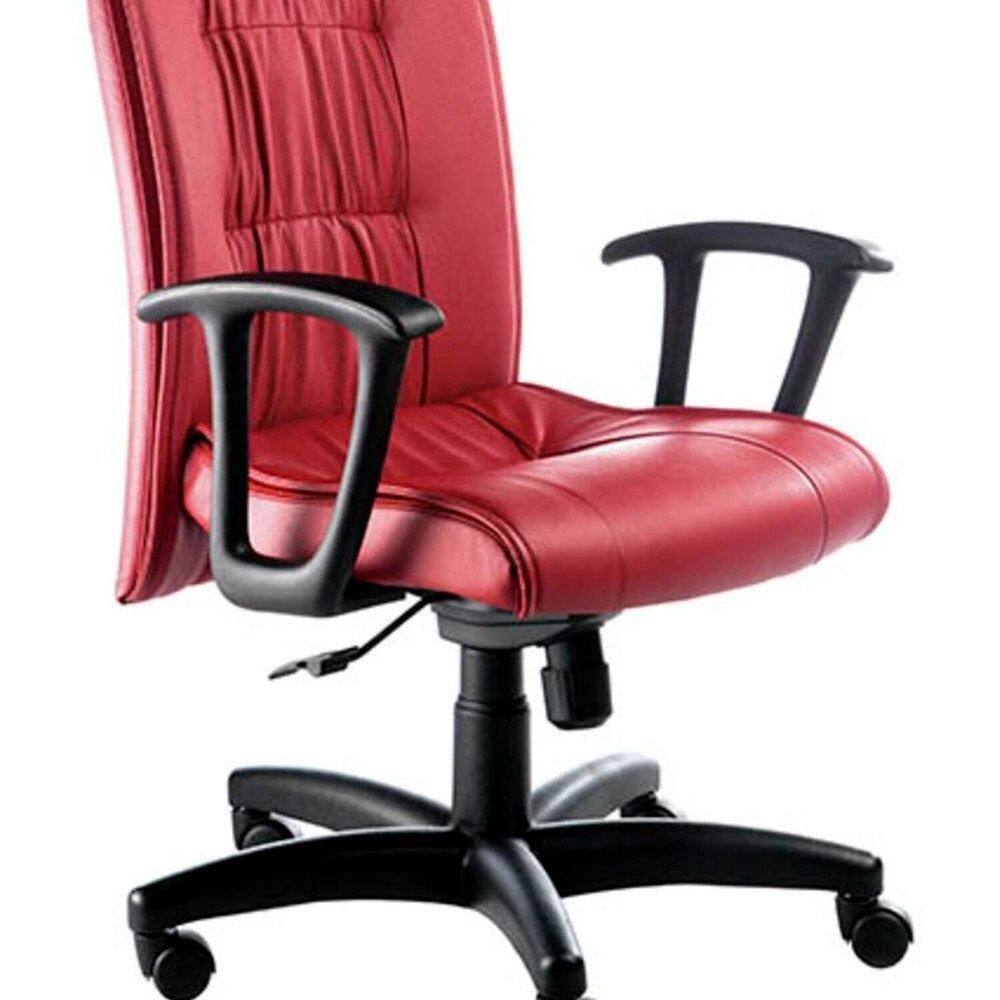Poltrona Diretor Base Giratória Linha Vicenza Vermelho
