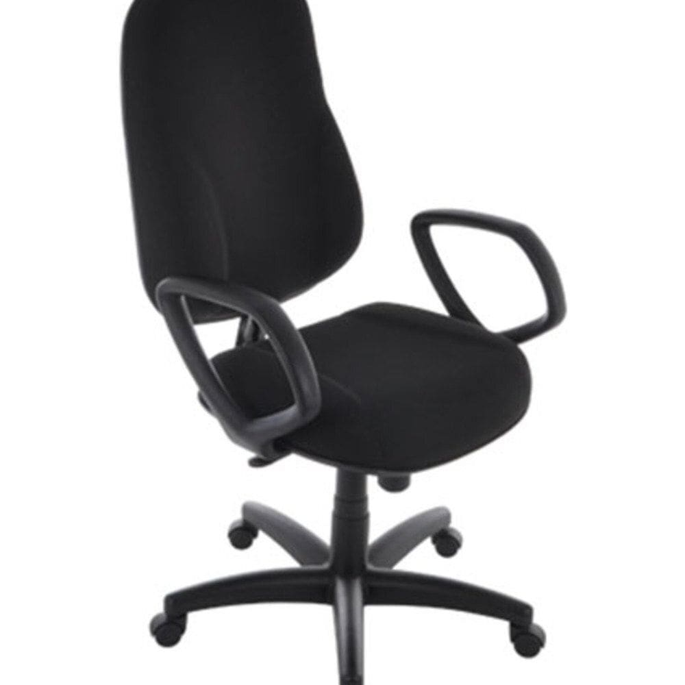 Cadeira para Escritório com Braços Classic Preto