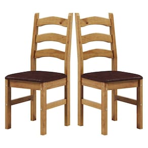 Cadeiras para Sala de Jantar em Madeira Maciça Espresso Móveis Nogueira/Ambar
