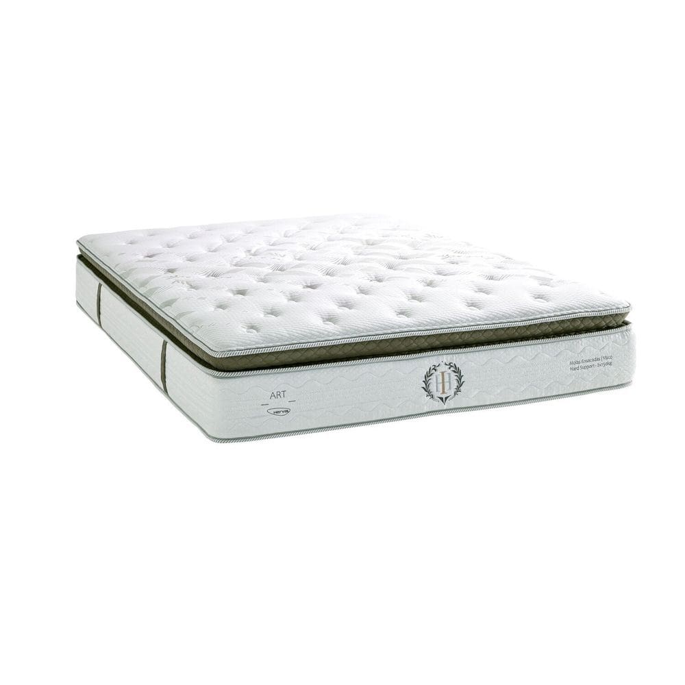 Colchão Queen Molas Ensacadas Herval Branco
