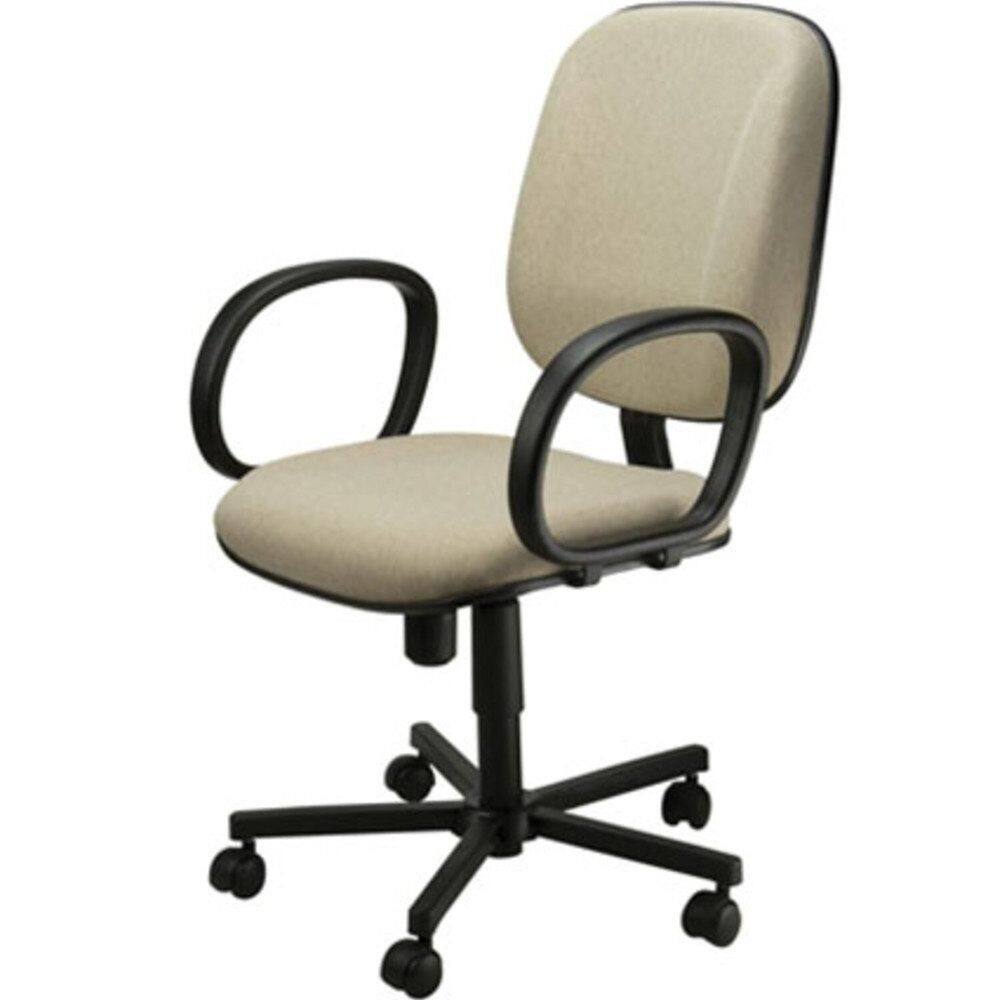 Cadeira para Escritório com Braços Executive Cinza