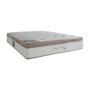 Colchão Queen Molas Ensacadas Herval Bege/Branco