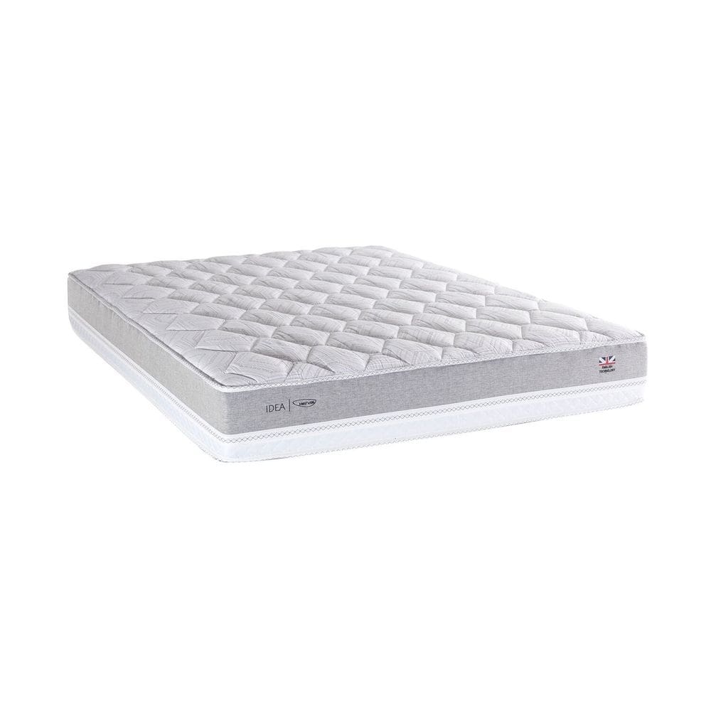 Colchão Queen Molas Maxspring Grano Herval Cinza/Branco