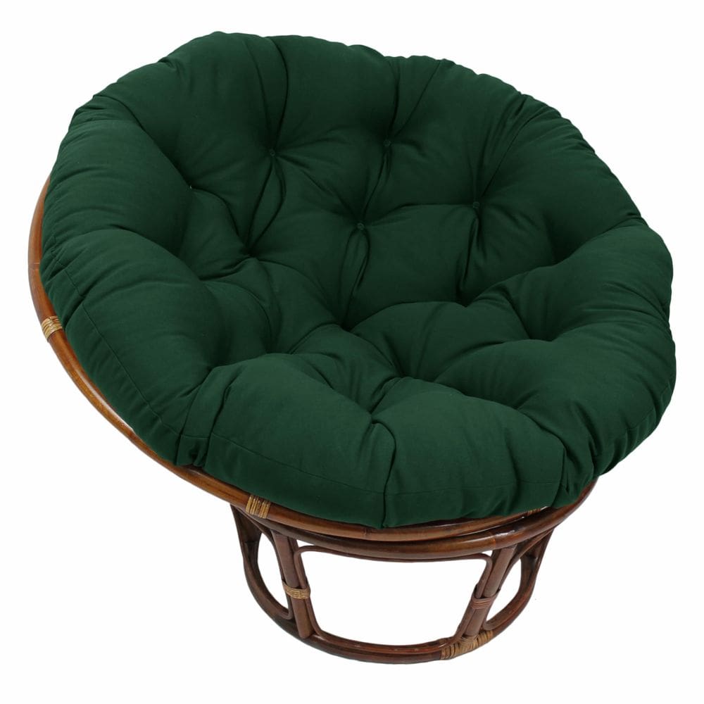 Almofada Papasan Blazing Needles Twill Forest Green