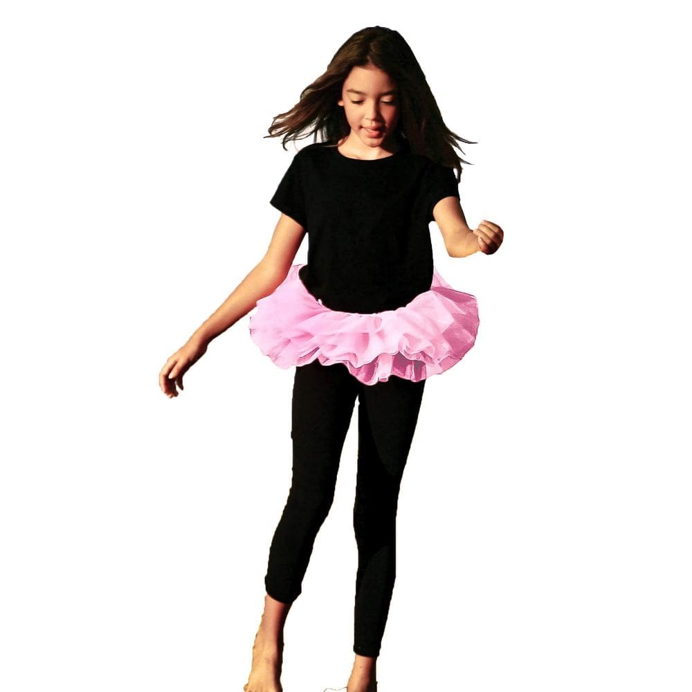 Saia tutu BellaSous Narrow para anágua fofa rosa choque