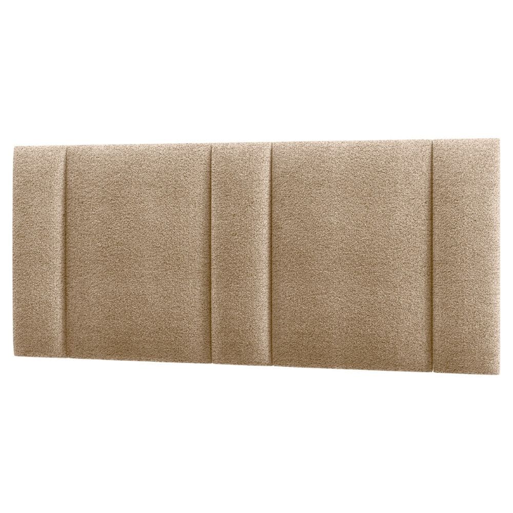 Cabeceira Modulada Queen 160 cm Com Led Boucle Bege Milani Store