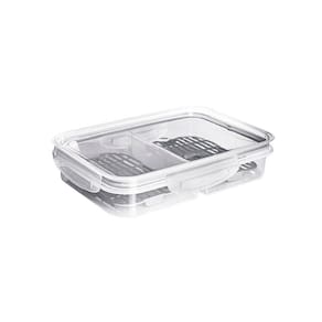Pote Hermetico Porta Frios Frutas Trava Plastico BPA Free 1L