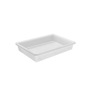 Bandeja Multiuso Organizador Cozinha Plastico Branco 7L