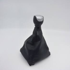 Kit Coifa Câmbio Siena Palio 2008 a 2017 Preto Tampa Cinza