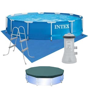 Piscina Estrutural 6.503 Litros Completa Com Filtro 220v - Intex