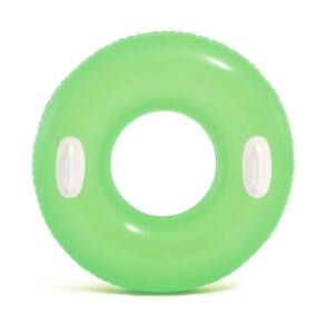 Bóia Inflável Esmeralda Grande Com Alça 76 Cm Verde - Intex