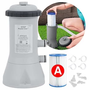 Bomba Filtrante Para Piscina Inflável E Estrutural 2.006 L-h Filtro 220v Intex