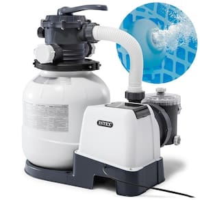 Bomba Filtro Sistema Areia Krystal Clear 7.900 Litros-hora 110v Intex