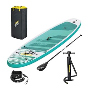 Prancha Stand Up Inflável Huakai Com Leash + Bomba De Inflar + Remo Bestway 65346