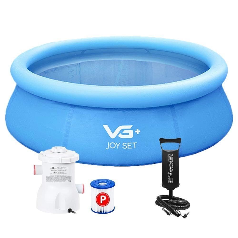 Piscina Inflável Joy Set 4760l Circular 300cm Com Filtro Bomba Vg Plus 220v