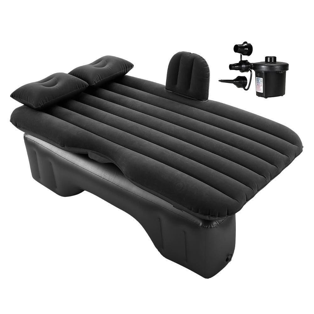 Colchão Cama Inflável Para Carro Com Bomba Elétrica 12v Vg Plus Preto
