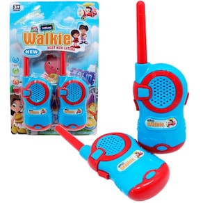 Brinquedo Criativo Rádio Duplo Comunicador Infantil A Pilha