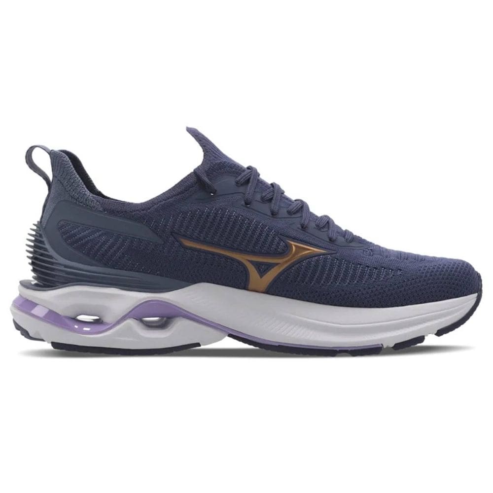 Tenis Mizuno Wave Mirai 7 - Feminino - Azul