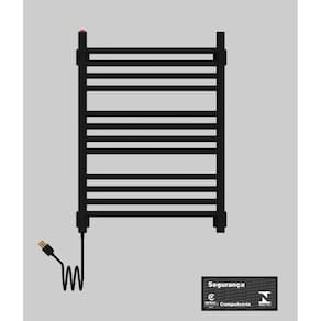 Aquecedor De Toalhas Térmico Seccare Esatto Preto 110v