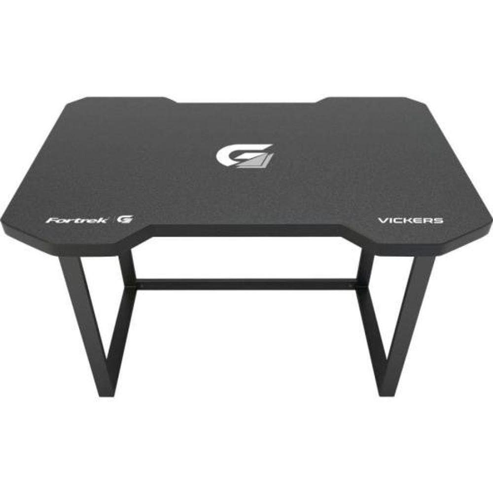 Mesa Gamer Fortrek Vickers Preta-cinza