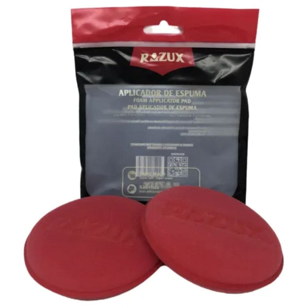 Aplicador de Espuma Vermelho 2und Razux