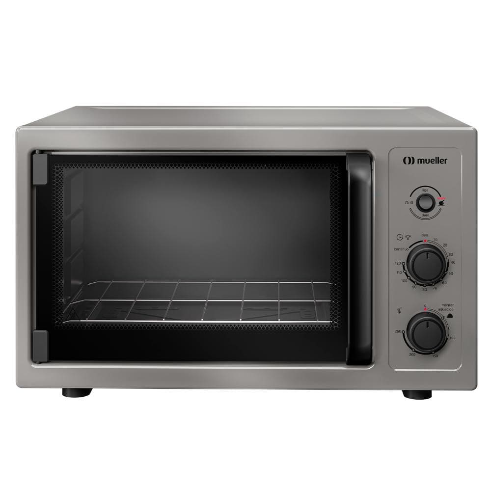 Forno Elétrico de bancada Mueller 50 litros com Grill MFB50B Titânio