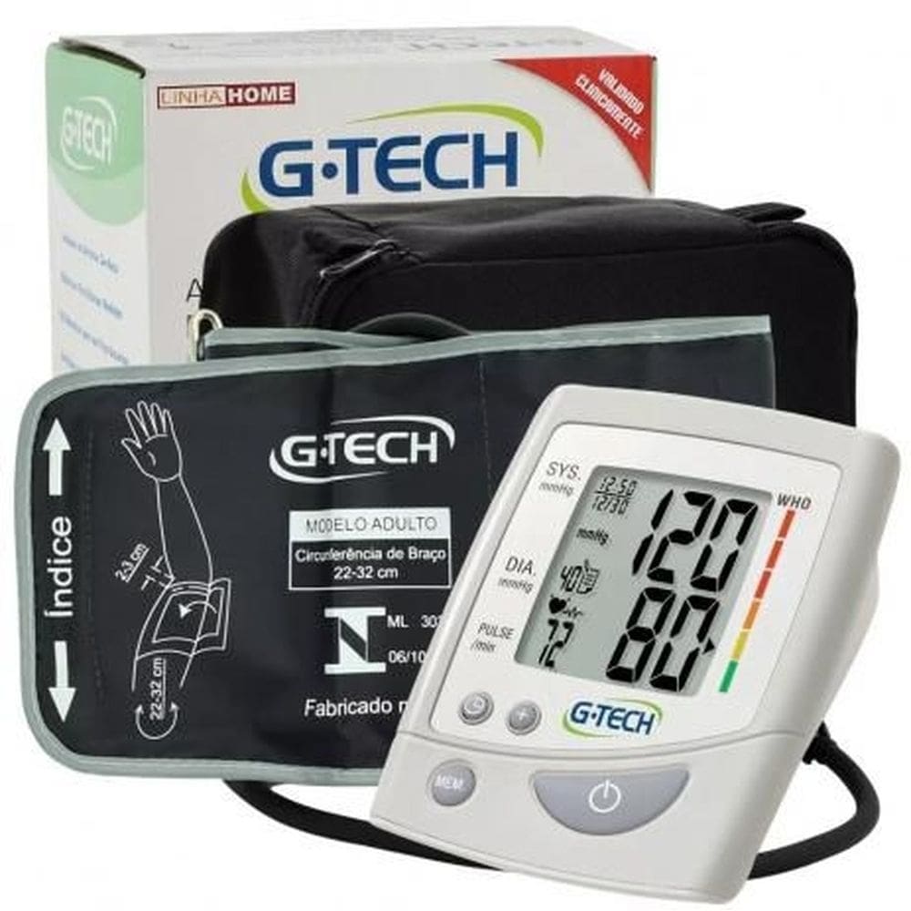 Aparelho De Pressão Digital G-Tech De Braço LA250