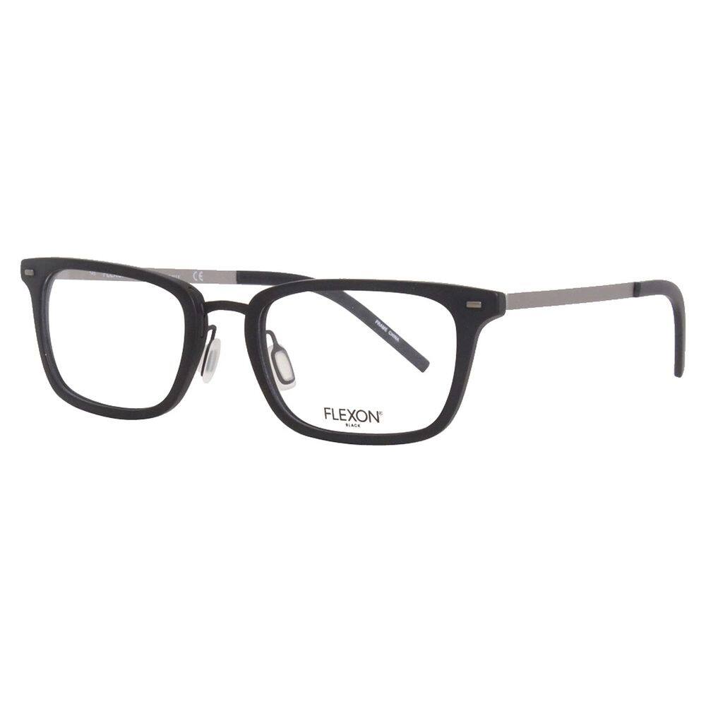 Óculos Flexon B2021 pretos com aro completo para homens