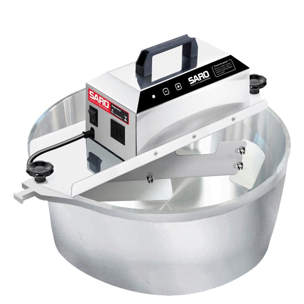Panela Para Mexer Doces Saro Misturadora Automática Elétrica 21 Litros Bivolt