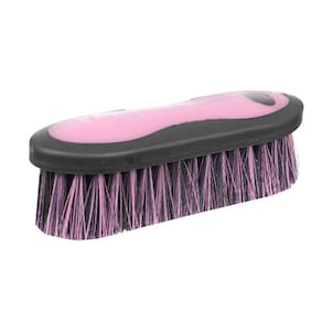 Escova para Pelo de Cavalo Rosa com Cinza Boots Horse 38167