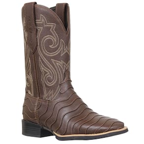 Bota Masculina com Escama Marrom Cow Way 38116