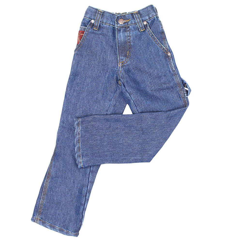 Calça Infantil Masculina Carpinteira Azul Dock`s 37916