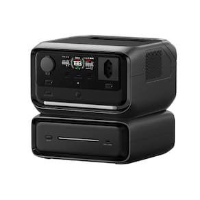RIVER 3 Max - 127v (RIVER 3 Plus + Bateria Extra 286Wh) - Estação De Energia Portátil 600W / 572 Wh