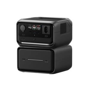 RIVER 3 Max Plus - 127v (RIVER 3 Plus + Bateria Extra 572 Wh) - 600W / 858Wh
