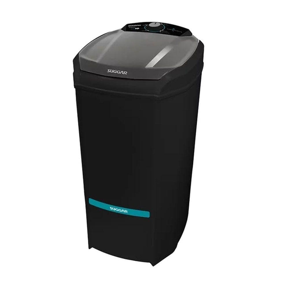Lavadora Nova Lavamax Eco 10kg Suggar Preto 110V