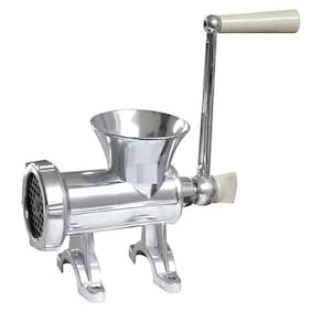 Moedor de Carne Manual N12 Suporte Mesa Alta Fabricação