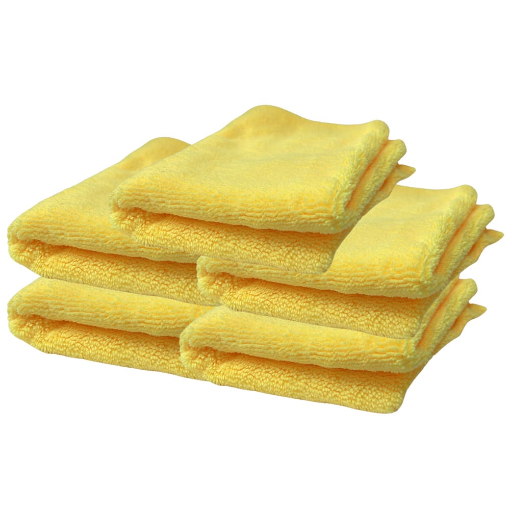 Kit 5x Flanela Premium Microfibra 40x60cm 350gsm Autoamerica