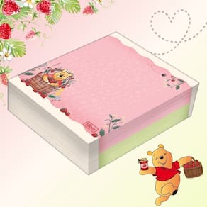 Bloco Tilembrete Ursinho Pooh 80mm x 91mm 100 Folhas - Tilibra | Papelaria | Fofo | Material Escolar | Anotação