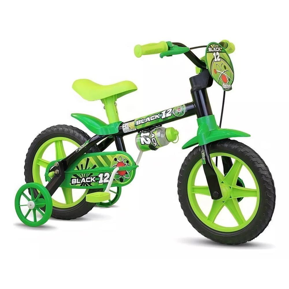 Bicicleta Bike Infantil Criança Aro 12 Menino De 3 A 5 Anos Nathor