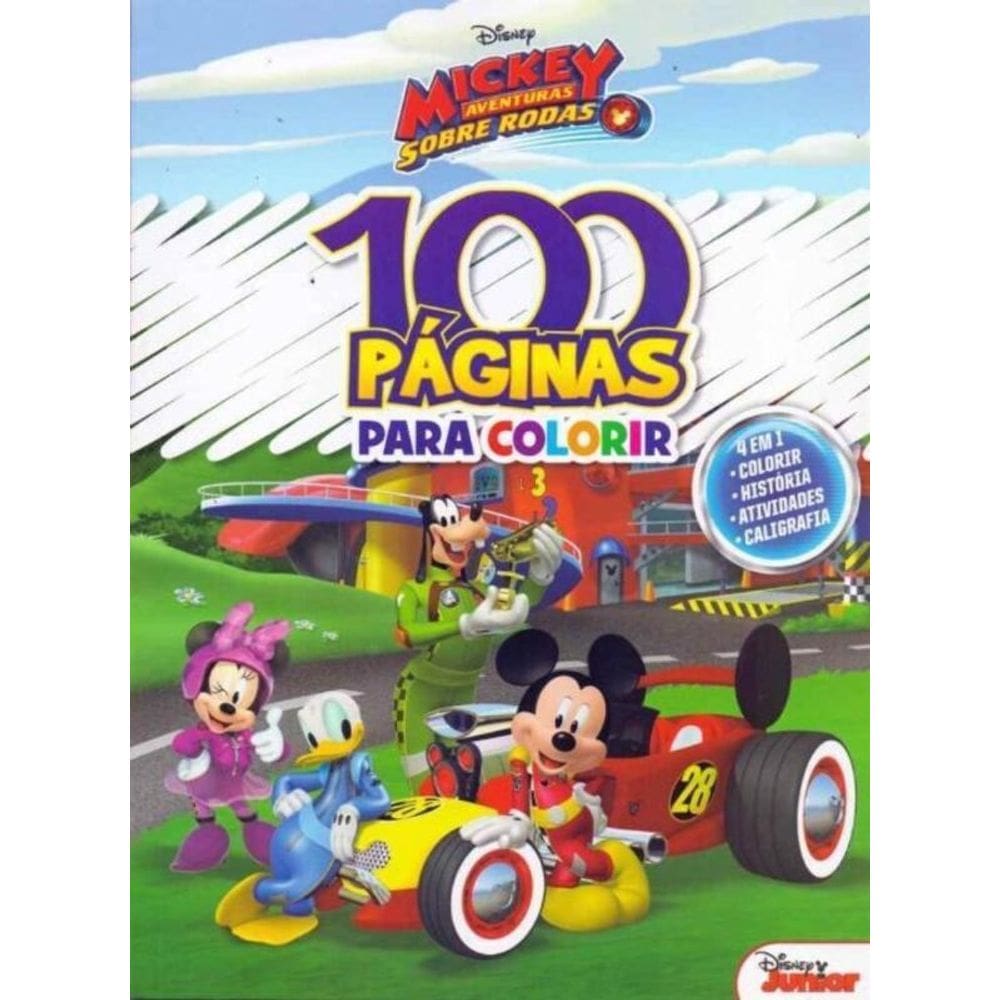 100 Páginas Para Colorir - Mickey