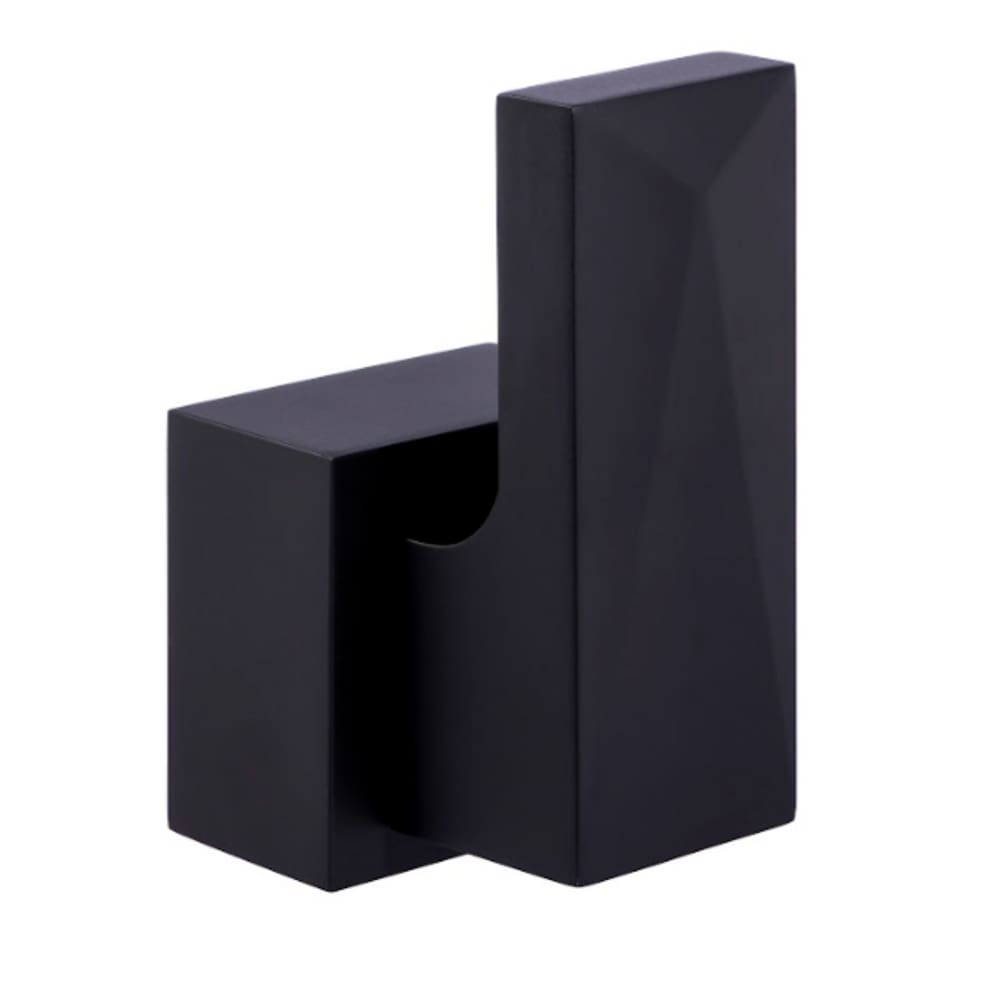 Acabamento Quadrado Diamante registro base Deca Preto Fosco