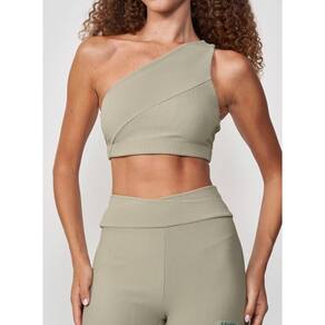Top Feminino Colcci Alça Única Canelado