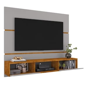 Painel Ambar Sala Para TV de Até 65 Polegadas
