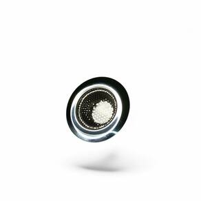 Mini Ralo De Pia Em Inox Prático Resistente 7,2 Cm Com Borda