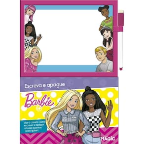 Barbie Livro Escreva e Apague - Ciranda Cultural