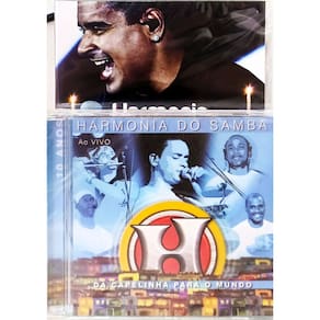 DVD Harmonia do Samba - Ao Vivo Em Brasilia /CD Da capelinha